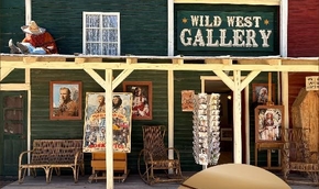 Wild West Gallery ve Westernovém městečku