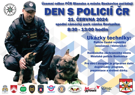 Územní odbor Policie ČR a město Boskovice pořádají Den s Policií ČR