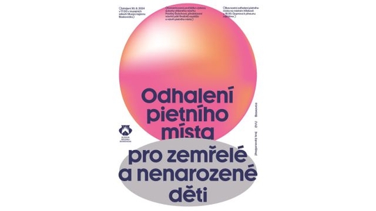 Komentovaná prohlídka výstavy a odhalení pietního místa pro zemřelé a nenarozené děti