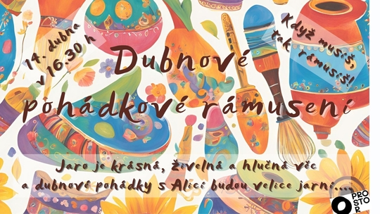 Pohádkové čtení s Alicí | Dubnové pohádkové rámusení