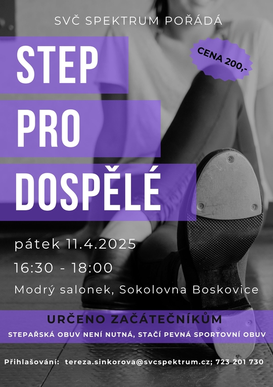 Step pro dospělé