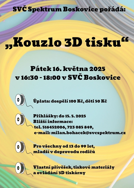 Kouzlo 3D tisku