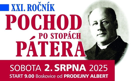Pochod po stopách pátera 2025