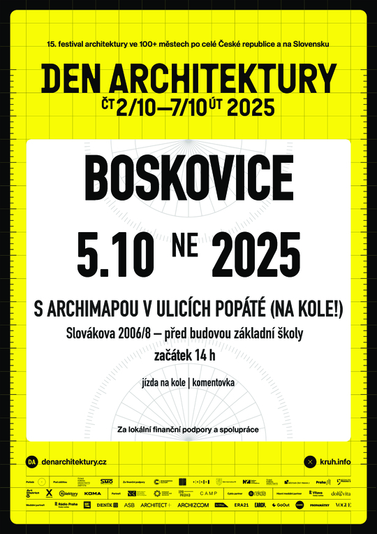 Den architektury | s ArchiMapou v ulicích popáté (a na kole!)