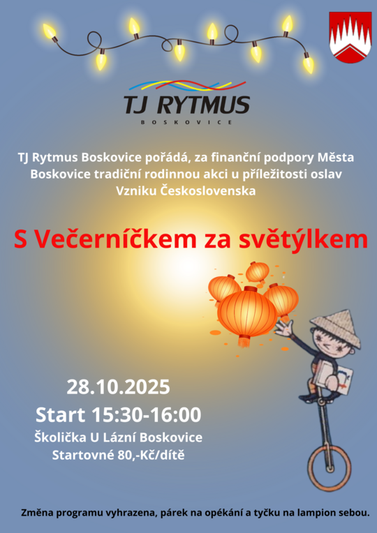 Tradiční rodinná akce. 