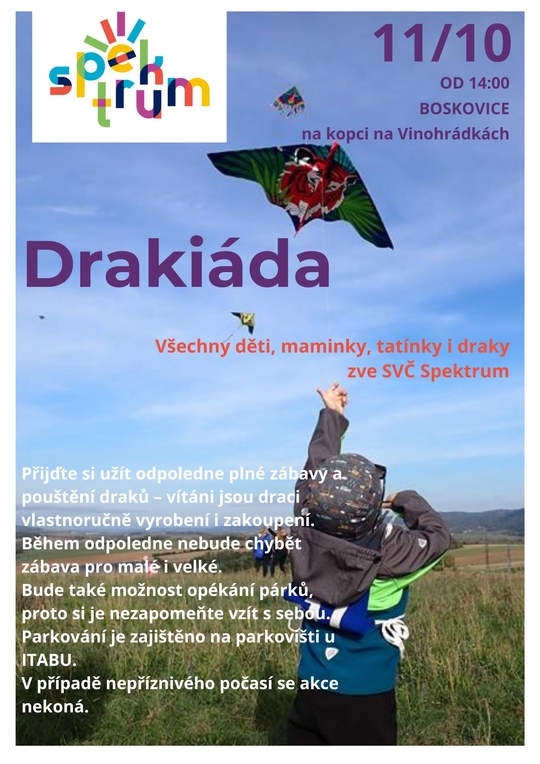 Drakiáda na Vinohrádkách