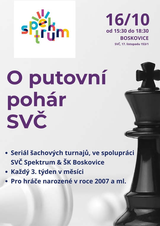 O putovní pohár SVČ