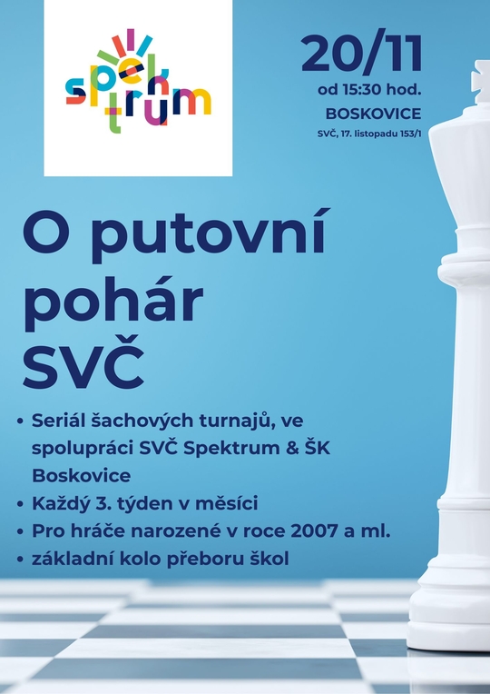 Šachový turnaj pro mládež